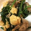 団子三兄弟➕姫のママ's cooksnap of when they made めんつゆで簡単♪ニラ玉豚肉炒め☆.