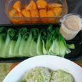 しわき's cooksnap of when they made 青梗菜の簡単ゴママヨサラダ♪.