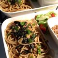 ame-ikuru's cooksnap of when they made マッシュルームと海苔の和風スパゲティー.