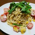 ぱらなお's cooksnap of when they made 簡単！トマトの冷製パスタ.