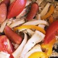 みるたんく☆'s cooksnap of when they made 山の幸とチキンのパエリア.