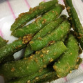 たぬとん's cooksnap of when they made スナップエンドウのマヨごま油炒め.