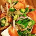 ぴろみっくすん's cooksnap of when they made オクラとトマトのお豆腐サラダ.