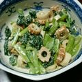 だいたいぶ's cooksnap of when they made 小松菜と竹輪の胡麻和え.