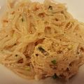 クックWTGM4B☆'s cooksnap of when they made 糸こんにゃくの明太子炒め.