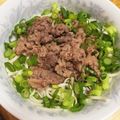 たま1984's cooksnap of when they made 冷やし肉うどん.
