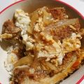 クックBO2OLO☆'s cooksnap of when they made これぞ定番、ビミサンで簡単煮カツ丼.