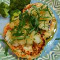 しんちゃのすけ's cooksnap of when they made 節約レシピ♥ふわふわ豆腐つくねハンバーグ.