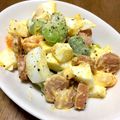 YUKIKI☆'s cooksnap of when they made 空豆とゆで卵のデリ風サラダ✿.