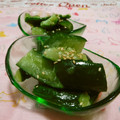 赤い電話's cooksnap of when they made めっちゃ簡単！きゅうりの即席漬け〜.