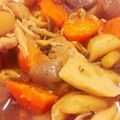 curisupin's cooksnap of when they made 【簡単】煮しめ♡旦那絶賛♡しみしみ筑前煮.