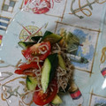 イチゴ、イチゴ。's cooksnap of when they made トマトときゅうりのツンとめんつゆ和え.