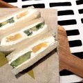 まいのゆき★'s cooksnap of when they made 簡単おやつ☆フルーツサンド.
