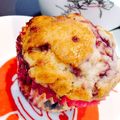 Nana777's cooksnap of when they made ☆しっとり☆ブルーベリーマフィン♡.