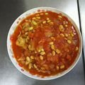 彩音ｍａｍａ's cooksnap of when they made m節分豆de！鶏と大豆のトマト煮.