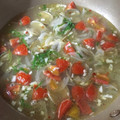 chiemake's cooksnap of when they made 簡単！本格！あさりのイタリアンスープ.