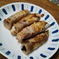 ｊｏｃｏｍｏｍｏｌａ's cooksnap of when they made 塩麹で作る☆ナスの豚ロースしそ巻き.