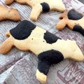 べこうし's cooksnap of when they made うしさんクッキーの模様の作り方★.