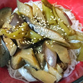 マユシム's cooksnap of when they made 簡単副菜☆ナスとピーマンの南蛮漬け.
