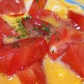 みかんみかんだいすき's cooksnap of when they made レンジで簡単、トマたま丼！テレビ放映した.