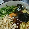 まりおねっとまりこ's cooksnap of when they made 釜玉風カレーラーメン.
