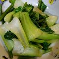 michiso3's cooksnap of when they made チンゲン菜とにんにくの芽、青菜の中華炒め.