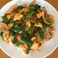 ゆすひと's cooksnap of when they made 中華☆肉卵あんかけ丼.