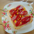 ジョリポン's cooksnap of when they made ＊新玉ねぎとウィンナーのマヨトースト！＊.