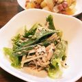 梨にゃんこ's cooksnap of when they made ごぼうといんげん豆のツナサラダ.