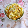 クレイプメートル's cooksnap of when they made めんつゆで簡単！ちくわの卵丼.