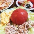 すみちぇる！'s cooksnap of when they made ◆まるごと焼きトマトのジューシーサラダ◆.
