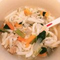 柚子嬢's cooksnap of when they made 離乳食完了期 野菜としらすの煮込うどん.