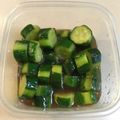 しましまめぐ's cooksnap of when they made キュウリの即席中華漬け.