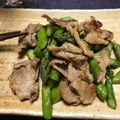 ゴーゴーやっさん's cooksnap of when they made 簡単！豚バラの２色アスパラ炒め.