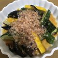ふーちゃん８７３９'s cooksnap of when they made なすとズッキーニの素揚げポン酢.
