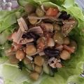 ma___111's cooksnap of when they made レタスとカニカマ☆和風☆味噌サラダ.