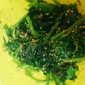 ぱにぱる's cooksnap of when they made ほうれん草ごま和え.