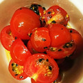 Petitmaru's cooksnap of when they made トマトのごま和え.