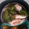 ぼのやん's cooksnap of when they made 鶏胸肉ときゅうりの梅おかか和え.