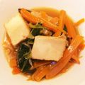 ＊抹茶好き＊'s cooksnap of when they made 小松菜×油揚げお浸し♡厚揚げ入りver..