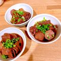 ちゃー's cooksnap of when they made 圧力鍋で簡単！大根と里芋といかの煮物.