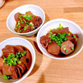 ちゃー's cooksnap of when they made 圧力鍋で簡単！大根と里芋といかの煮物.