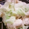〜みみ〜's cooksnap of when they made キャベツと鳥胸肉のレモンクリームパスタ.