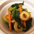 ひめちん＊'s cooksnap of when they made ちくわと小松菜のスパイシーカレー風。.