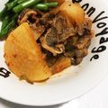 ももはなひーとみそう's cooksnap of when they made 大根とろりのキムチ煮。.