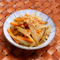 のば☀のば's cooksnap of when they made 【砂糖不使用・減塩】きんぴらごぼう.