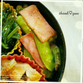 陽翔mam 's cooksnap of when they made ❁絹さやとハムの炒め物❁.