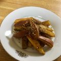 広野のタイタン's cooksnap of when they made 簡単お弁当！オリーブ油さつまいもキンピラ.