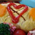airkiss's cooksnap of when they made お弁当オムライス.