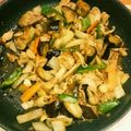 きゃぎゃP's cooksnap of when they made 豚こま肉と茄子の味噌炒め.